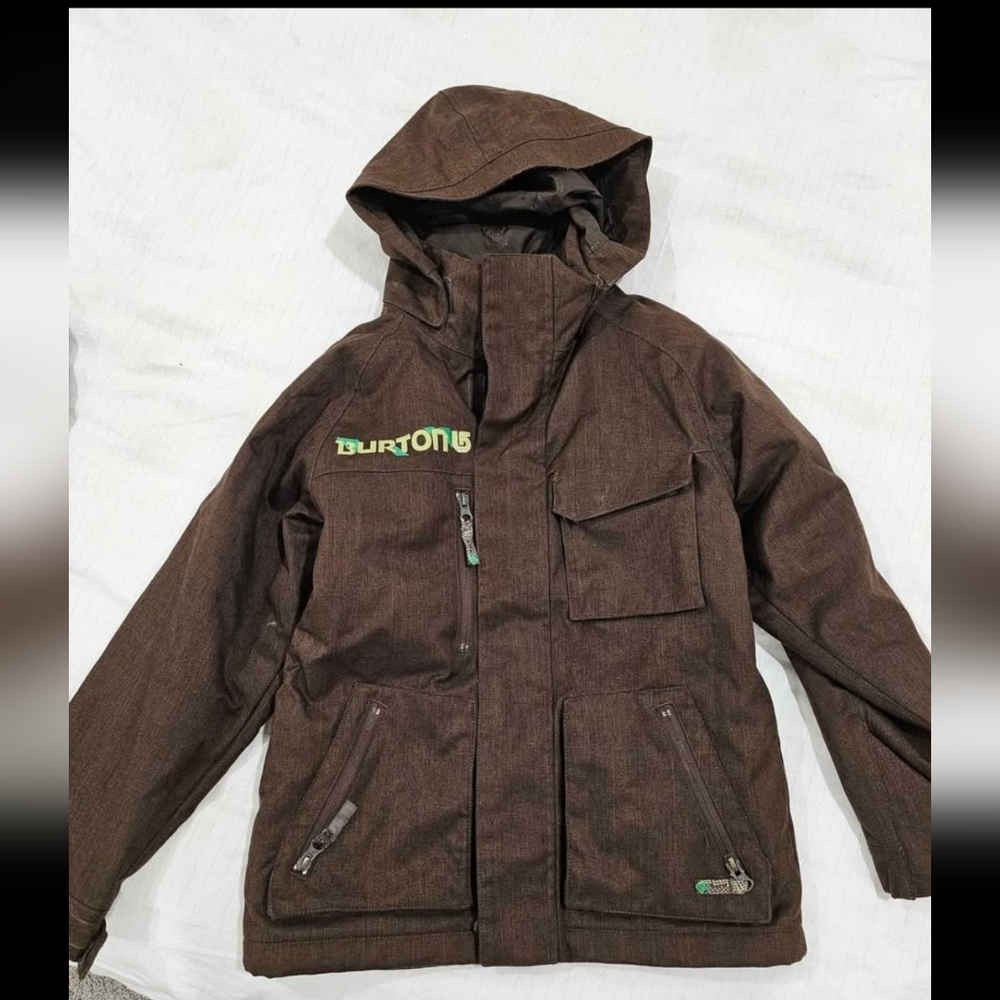 Burton Kids Brown Snowboarding Ski Jacket